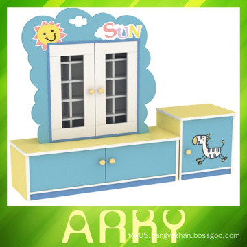 Kindergarten Furniture Children sun type Teacup Cabinet